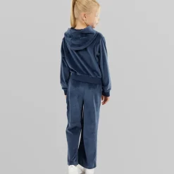 Piger Hazel Velour Hættetrøje Og Joggers Navy