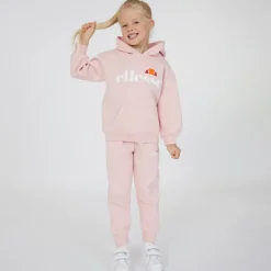 Piger Hoodie og Joggingbukser Sæt med Jessica Logo Rosa
