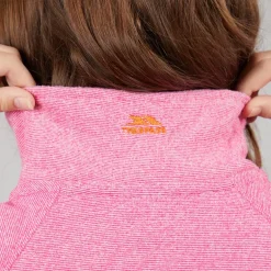 Piger Meadows 1/2 lynlås fleece lyserød dame