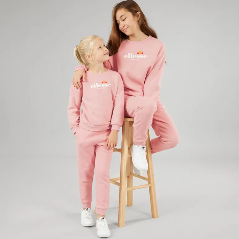 Piger Paige Sweatshirt Og Joggingbukser Pink