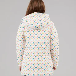 Piger Suzee Paraply Vatteret Hætte Jakke Multi