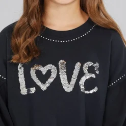 Piger Sweatshirts Sort