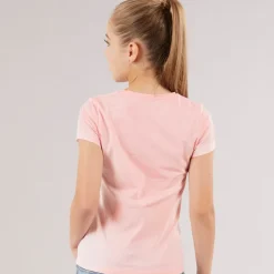 Piger T-shirt Cotton Candy Pink