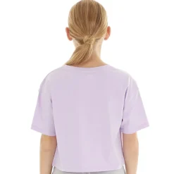 Piger T-shirt med boksformet pasform Lavenula