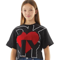 Piger T-shirt med korte ærmer Sort