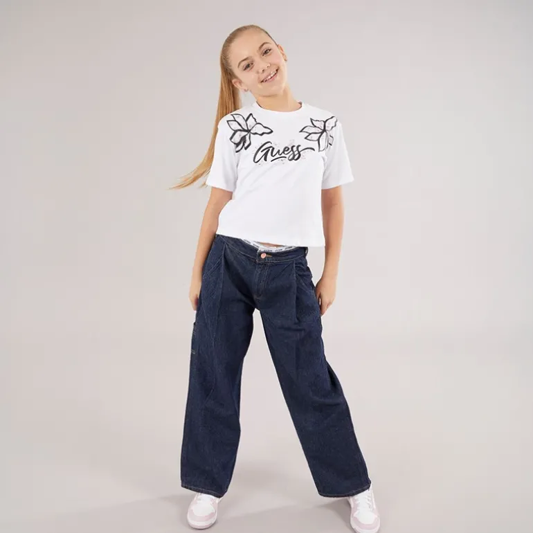 Piger T-shirt Pure White