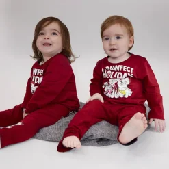 Piges Pyjamasæt Narren Rød