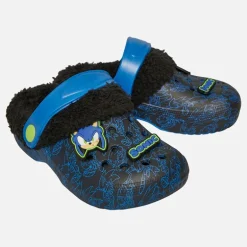 spædBørn Drenge Lennox Mærke Pelsforet Træsko Sort/Blå