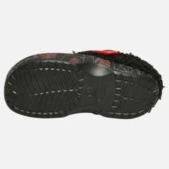 spædBørn Drenge Ny Fur Forede Træsko Sort/​Rød