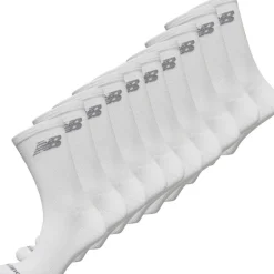 Ti par Strømper med Polstring Hvid Crew
