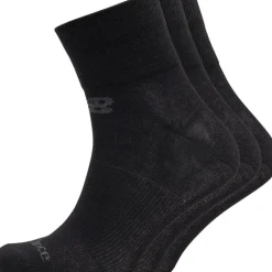 Tre Par Kvarte Strømper Sorte