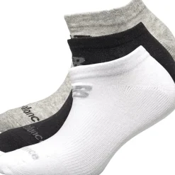 Tre par usynlige strømper Sort/Grå/Hvid