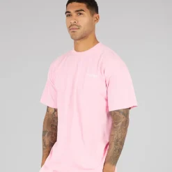 T-shirt til Herre Bubblegum Pink