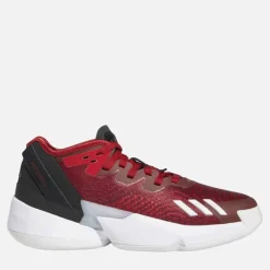 Unisex D.O.N. Issue 4 Basketball Sko Team Power Red/Cloud White/Core Black