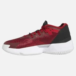 Unisex D.O.N. Issue 4 Basketball Sko Team Power Red/Cloud White/Core Black
