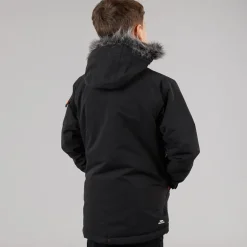 Vinterjakke til Drenge Holsey Vandafvisende Isoleret Sort